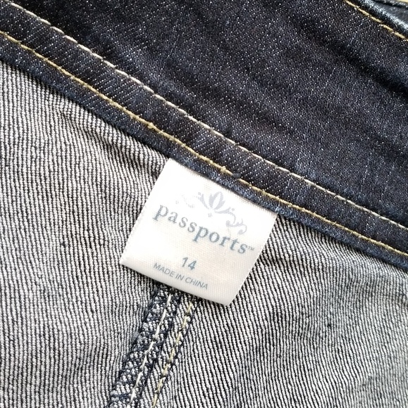 Passport | Plus Denim Flare Skirt - Picture 3 of 3